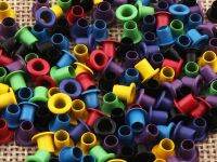 500 PCS Colorful Eyelets metal purse round hole eyeletsewing clothing eyelets shoe eyelets-2mm