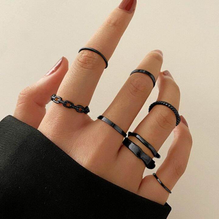 hot-punk-gold-color-chain-set-of-rings-for-teens-women-fashion-hollow-opening-finger-rings-gift-2022-wedding-jewelry-party