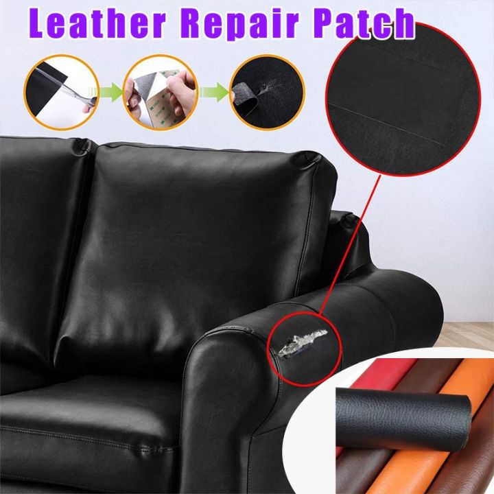 loose-stick-on-leather-repairing-patch-แพทช์กาวซ่อมหนัง-หนัง-pu-ซ่อมโซฟา-แพทช์หนัง