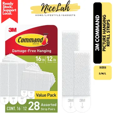 Command™ Large Refill Strips - Value Pack - 17023P-8PK