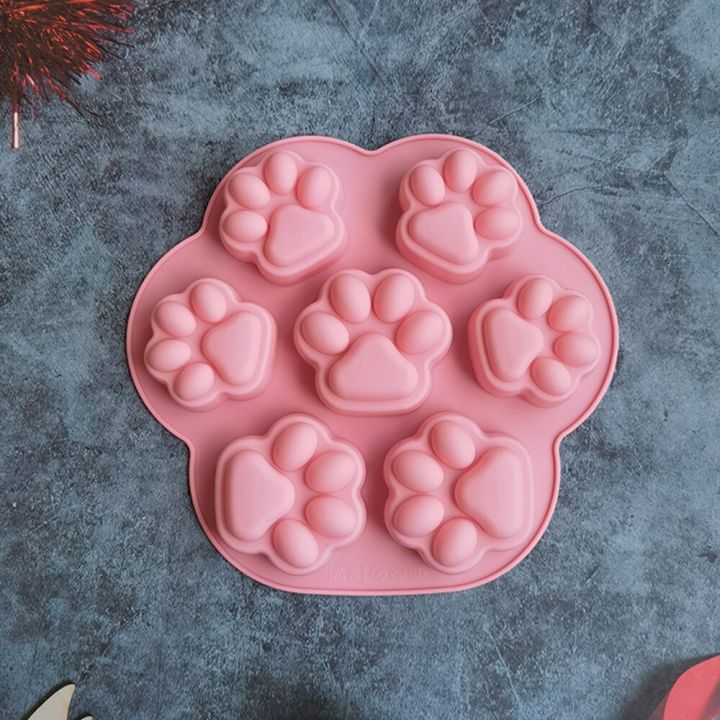 paw-print-silicone-mold-dog-cat-animal-paw-mould-for-candy-chocolate-jelly-pudding-soap-ice-cube-tray-dog-cat-treats-ice-maker-ice-cream-moulds