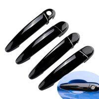 FUNDUOO for BMW X3 F25 2012-2017 Glossy Black Chrome Car Door Handle Cover Trim Sticker Styling Auto Accessories