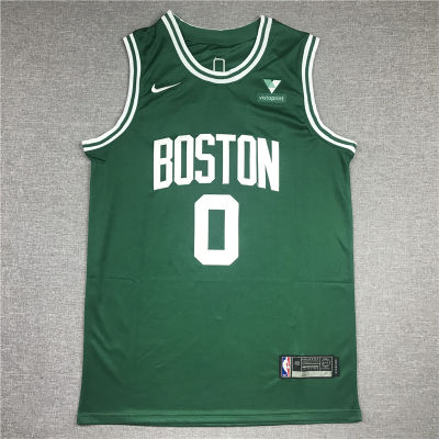 Ready Stock Most Popular Hot Sale Mens Boston Celtics 0 Jayson Tatum 2020/21 Swingman Jersey - Black/White/Green
