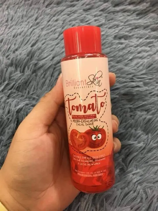 Brilliant MICROEXFOLIATING TOMATO TONER BIG 135ml (For Sensitive Skin