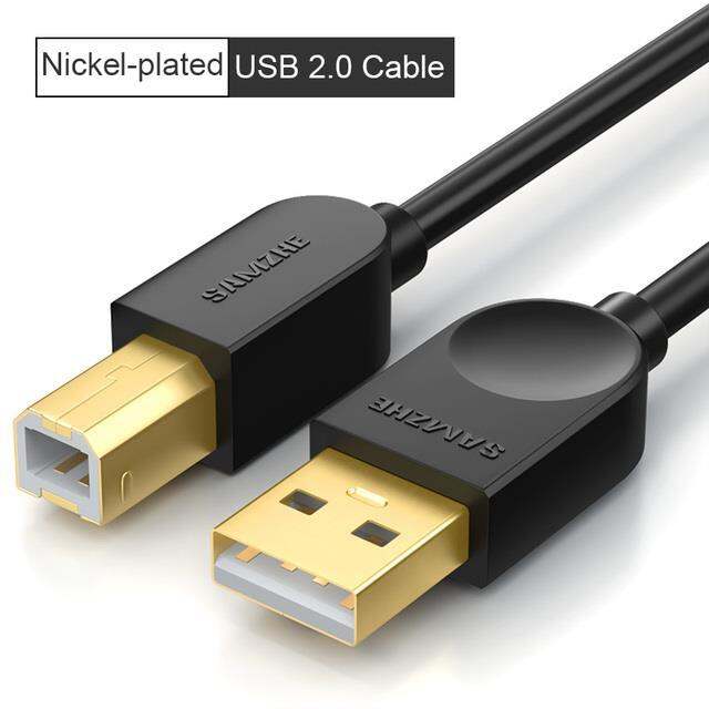 ร้อน-samzhe-สายเคเบิลพิมพ์-usb2-0-usb-2-0ประเภท-a-ชายกับ-b-ชายซิงค์ข้อมูลสแกนเนอร์เคเบิ้ลสำหรับเครื่องพิมพ์-hp-canon-epson