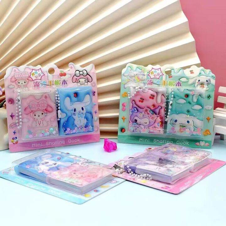 Sanrio 2pcs Mini Memo Book Keychain (2 per set) w/ sticker Lazada PH
