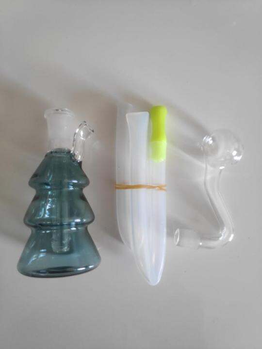 Mini Glass Bowl Portable glass bowl with glass pipe Lazada.co.th