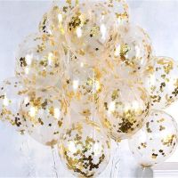 hyfvbujh✁✳✚  10pcs/lot Balloons Gold Foil Birthday Baby Shower Decorations