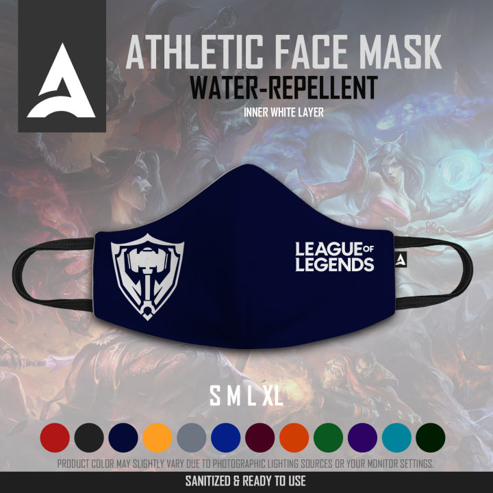 ATHLETIC Water-Repellent League of Legends Face Mask (Tank