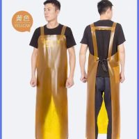 High quality new style
 Lengthened and enlarged thickened apron beef tendon waterproof and oil-proof kitchen canteen aquatic product handling work men and women apron