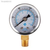 ☬▬ Upgraded Pressure Gauge with 1/8 Npt Thread Water/Gas/Fuel Pressure Gauge Steel Dropship