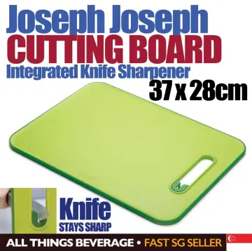 Joseph Joseph Chopping Board with Integrated Knife Sharpener