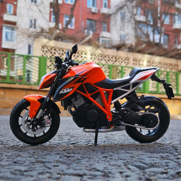 maisto-112-ktm-1290-super-duke-r-รถจักรยานยนต์รุ่นของเล่นคอลเลกชัน-autobike-shork-absorber-off-road-autocycle-ของเล่นรถ