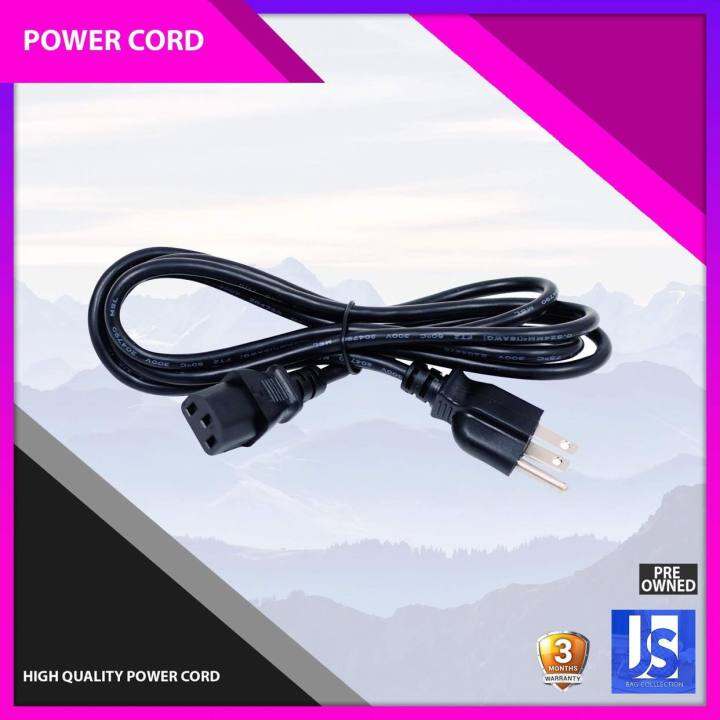 HIGH QUALITY POWER CORD Lazada PH