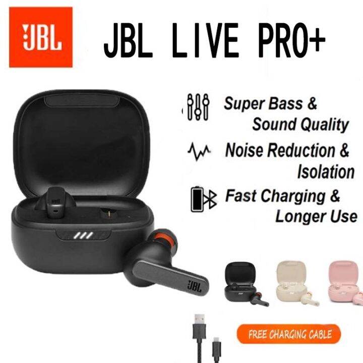 JBL Earphones Jbl LIVE PRO TWS Earphones Sport Earbuds Waterproof