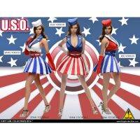 Toysoverzone Flirty Girl 1:6 Scale U.S.O Cosplay Clothing set 1:6 U.S.O