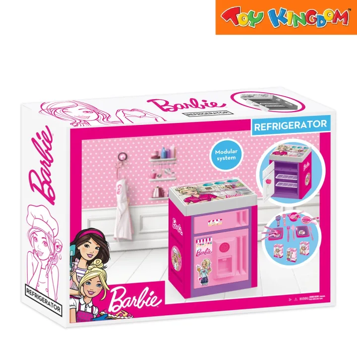 barbie refrigerator set