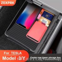 hyf♣▣ Tesla 3/Y 2017-2022 Central Armrest Storage Anti And Fouling Car Accessories