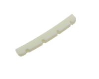 KAISH 42mm Pure Bone Nut Curved Bottom Slotted 4 String Bass Guitar Bone Nut 42x3.2