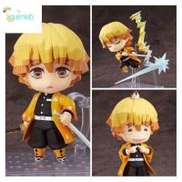 ของเล่นโมเดล XSUIMI #1334 100มม. ตุ๊กตาขยับแขนขาได้ Agatsuma Zenitsu Kimetsu No Yaiba Zenitsu Figurine