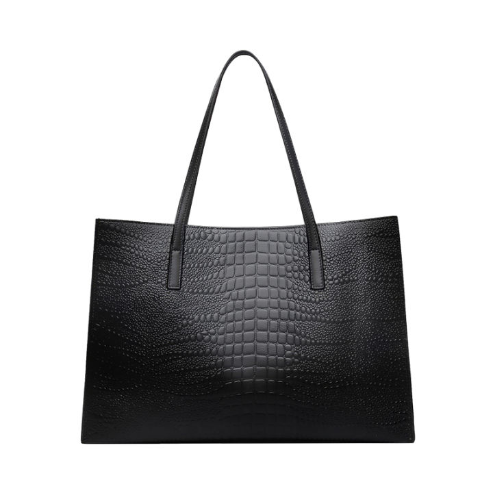 shoulder-bag-handbag-womens-alligator-print-commuter-bag-womens-bag
