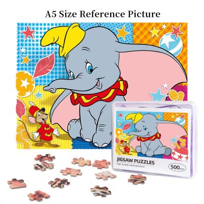 Dumbo Wooden Jigsaw Puzzle 500 Pieces Educational Toy Painting Art Decor Decompression toys 500pcs