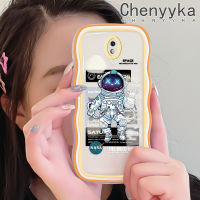 Chenyyka เคส J7ปลอกสำหรับ Samsung โปร J7 2017 J7 2018การ์ตูนนาซ่าพื้นที่ดีไซน์ใหม่ขอบคลื่นนุ่มโปร่งใสลายกล้องถ่ายรูปเคสมือถือกันกระแทกแบบใสเรียบง่ายฝาครอบป้องกันอ่อนโยน