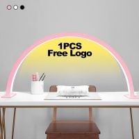 ❖ﺴ◈ Customized LOGO half moon desktop manicure lamp led manicure eyelash extension salon desktop lamp