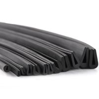 【CW】 1/2/3/5/10M Rubber Strip U Section Anti Shield Encloser Inner Width 0.5-10mm 5-15mm