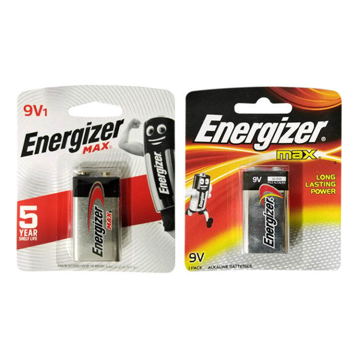 Energizer Max 9V / 9V1 Batteries Sold Per Piece | Lazada PH