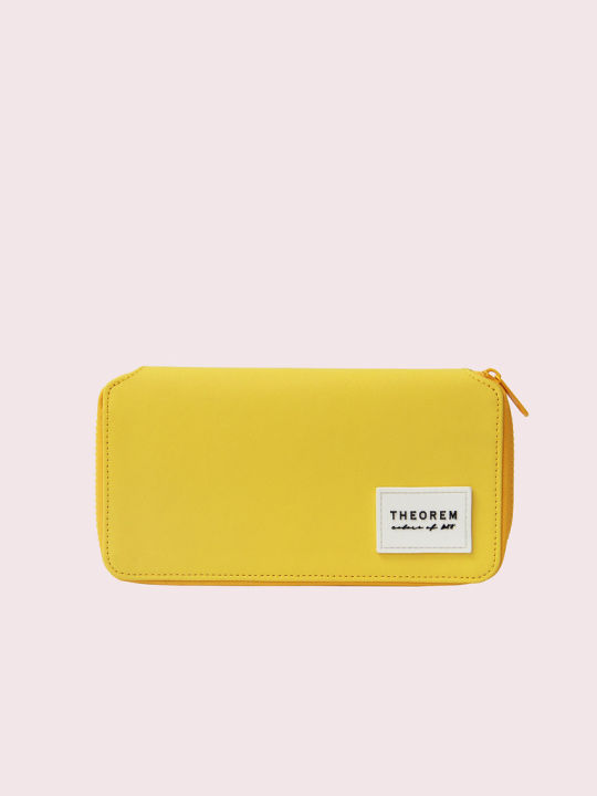 long-wallet-cob-กระเป๋าสตางค์-collection-thai-tone-แบบยาว-เหลืองล้วน