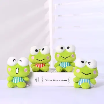 Kawaii Ricky Rain Frog Plush Stuffed Toys New Cartoon Cute Soft Stuffed  Animals Green Frog Plushies