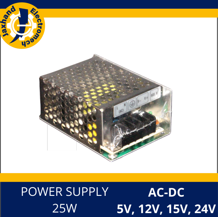Power Supply 25Watts, 170264VAC Input Voltage, 24V DC Output Voltage