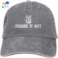 Inlenged Figure It Out Letterkenny - Retro Denim Baseball Hat Trucker Hat Dad Hat Adjustable