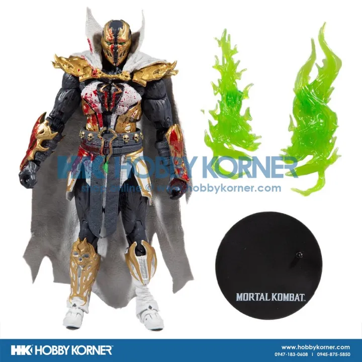 (IN STOCK) MCFARLANE TOYS 7 Inch Scale Malefik Spawn (Bloody Disciple ...