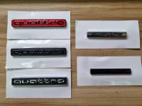 เพจโลโก้ อาวดี้ ควอตโตร ติดด้านหลัง QUATTRO AUDI badge logo for rear trunk A3 | S3 | A4 | TT | Q5 | Q7