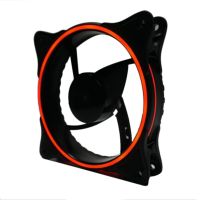 Aurora Desktop Computer Case Cooling Fan 12cm Silent with Light Emitting Colorful Color Changing Small Aperture Host