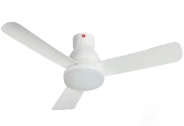 KDK U48FP 48 DC Motor Ceiling Fan with LED Light and Remote (Limited Promo - Free Std Installation, Extended Warranty))