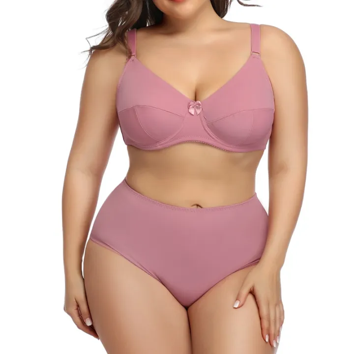 plus size bra & panty sets