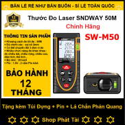Thước Đo Khoảng Cách Bằng Tia Laser SNDWAY SW-M50