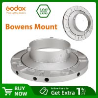 Godox Bowens Mount Softbox ความเร็วอะแดปเตอร์เพิ่มความเร็ว99มม. สำหรับสตูดิโอแฟลชชุดไฟถ่ายภาพ Srobe กล่องนุ่ม