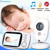 VB603จอดูแลเด็ก2.4G WiFi Babysistter วิดีโอพูดคุยด้วยเสียง2ทางพร้อมหน้าจออุณหภูมิโหมด VOX Pnkihjg