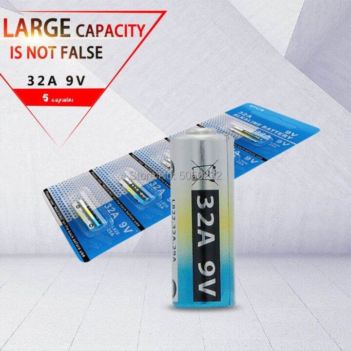 5pcs/lot High quality 29A 32A 9V L822 Alkaline battery Doorbell Alarm