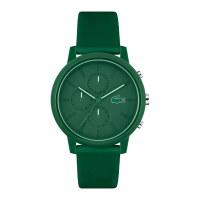 Lacoste12.12 Chrono รุ่น LC2011245 นาฬิกาข้อมือผู้ชาย สายซิลิโคน สีเขียว