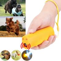 Strengthen Dog Training Ultrasound Repeller 3 In 1 Trainer Device Anti Barking Stop Bark Deterrents