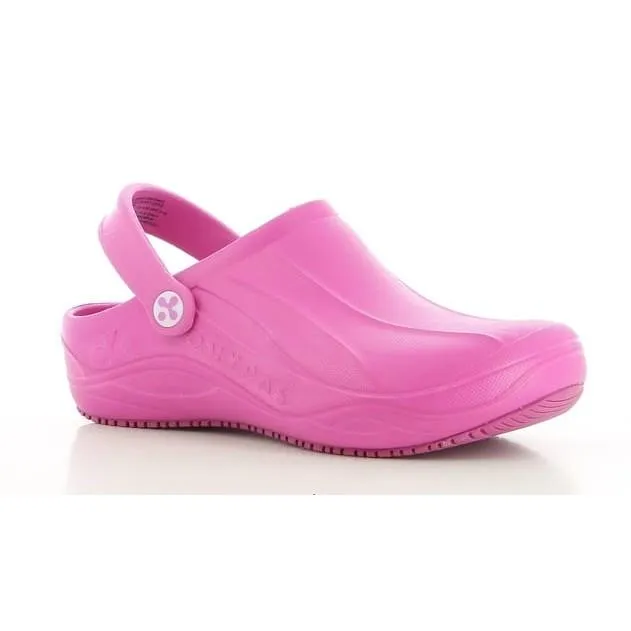 Safety Jogger Oxypas SMOOTH Pink Unisex Clogs Shoes for Doctors Nurses ...