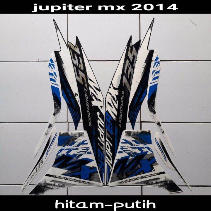 stiker motor jupiter mx 2014 | Lazada Indonesia