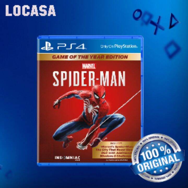 Jogo PS4 Marvel's Spider Man GOTY Edition