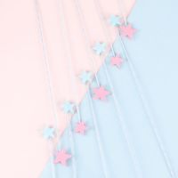 5pcs/10pcs Cake Topper Cakes Dessert Decorations Sponge EVA Colorful Five-Pointed Star Plug-In Birthday Gift Wrapping Adhesives Tape