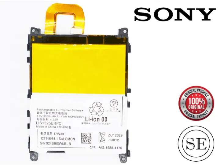 Battery for SONY Xperia Z1 / C6902 / C6903 / C6906 / C6943 Battery Model:  (LIS1525ERPC) | Lazada PH